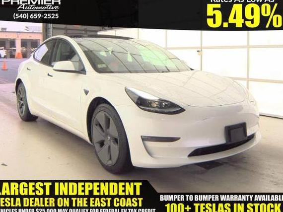 TESLA MODEL 3 2021 5YJ3E1EB8MF980101 image